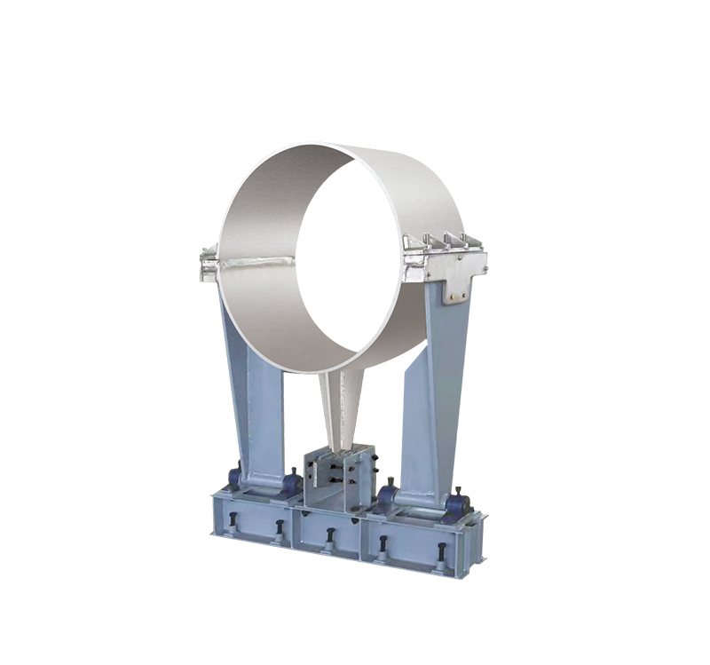 煙機入口煙(yān)氣管道用特殊支(zhi)架